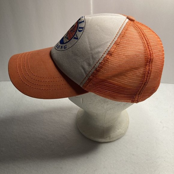 Billabong Foam Mesh Trucker Hat Florida Snapback Orange Florida Sunset Billabong - Picture 3 of 9
